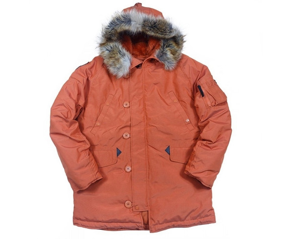 Фото: “Куртка Аляска N3B OXFORD APRICOT/ORANGE”, купить в интернет магазине