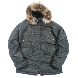 Фото: “Куртка Аляска N-3B Tight Husky forest night”, купить в интернет магазине