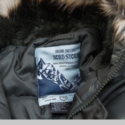 Фото: “Куртка Аляска N-3B Tight Husky forest night”