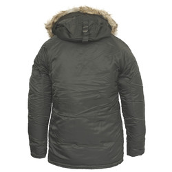 Фото: “Куртка n3b tight husky 4XL forest night, серая олива”