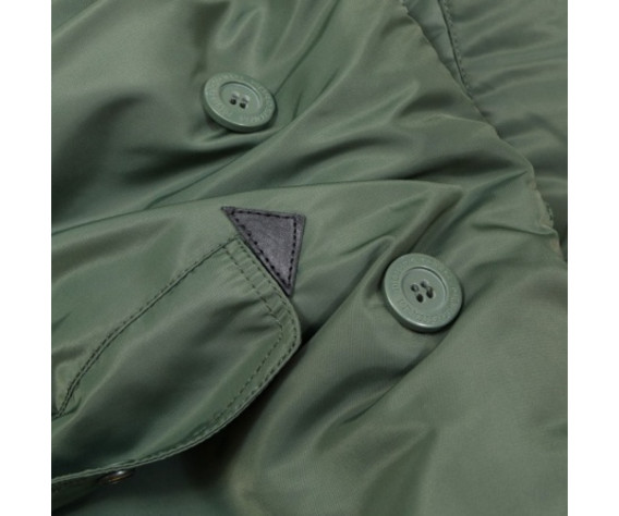 Фото: “Куртка Аляска N3B Tight Husky sage green / orange”, купить в интернет магазине