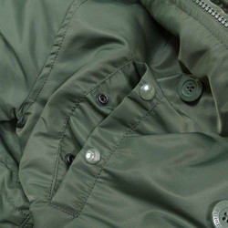 Фото: “Куртка Аляска N3B Tight Husky sage green / orange”