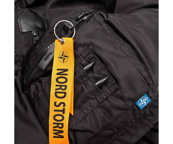 Фото: “Куртка n3b tight sitka black/orange”, купить в интернет магазине