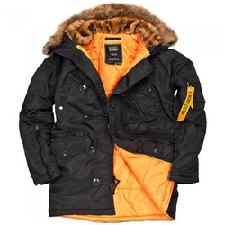 Фото: “Куртка n3b tight sitka black/orange”