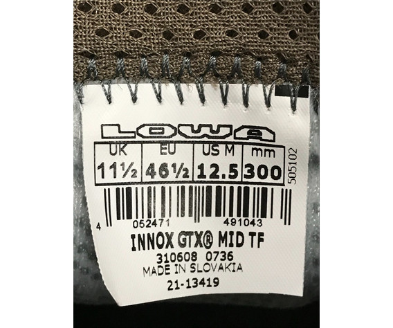 Фото: “Тактические облегчённые ботинки LOWA INNOX PRO MID TF GTX”, купить в интернет магазине