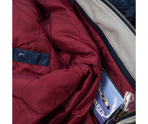 Фото: “Куртка бомбер Intruder Nord Denali Blue/Red”, купить в интернет магазине