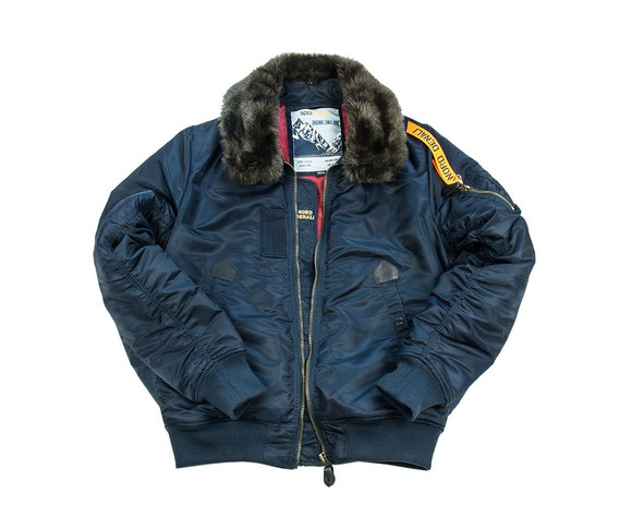 Фото: “Куртка B-15 Nord Denali ink/red”, купить в интернет магазине