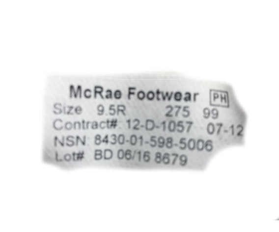 Фото: “Берцы McRae Army Combat Boot”, купить в интернет магазине