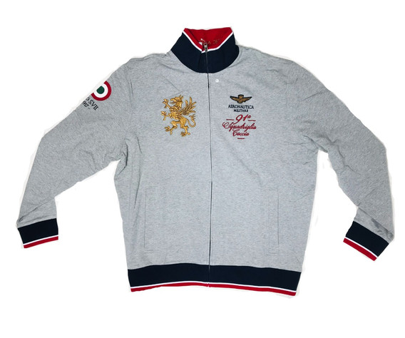 Фото: “Толстовка Aeronautica Militare Grey Gryphon”, купить в интернет магазине