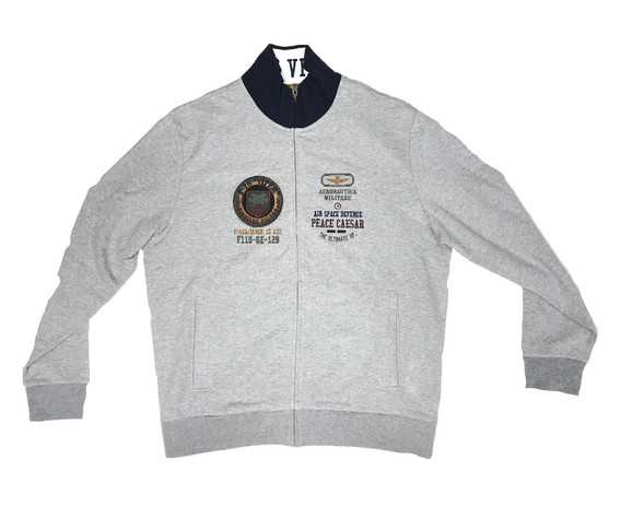 Фото: “Толстовка Aeronautica Militare Grey F-16”, купить в интернет магазине