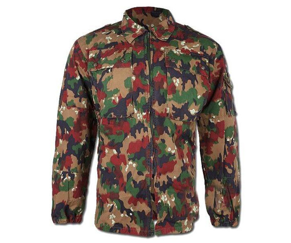 Фото: “Рубашка армии Швейцарии альпенфляге м-70”, купить в интернет магазине