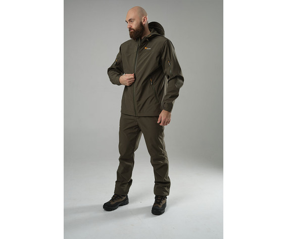Фото: “Костюм Магнум, софт-шелл на флисе, хаки”, купить в интернет магазине