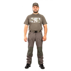 Фото: “Брюки Alligator, софт-шелл, олива”