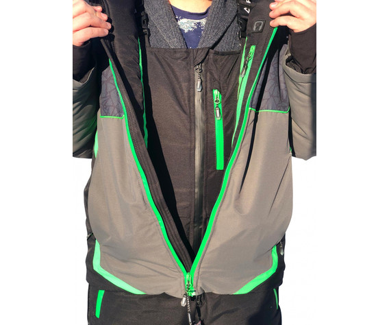 Фото: “Костюм Dickson, кошачий глаз, черно-зеленый”, купить в интернет магазине