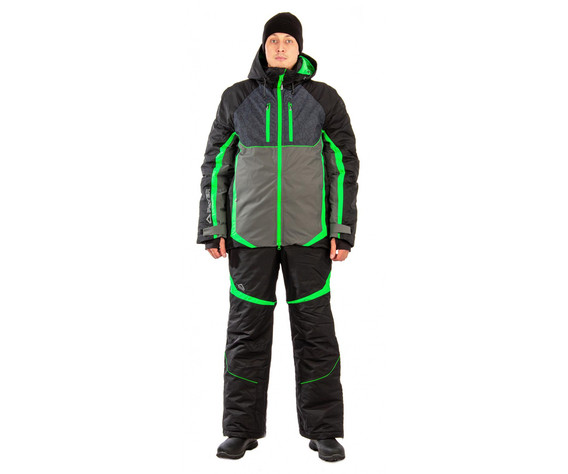 Фото: “Костюм Dickson, кошачий глаз, черно-зеленый”, купить в интернет магазине