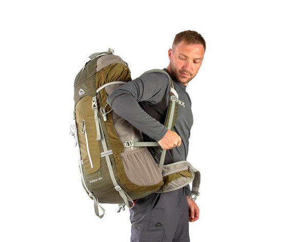 Фото: “Рюкзак туристический PAYER Kongur 50L, хаки”, купить в интернет магазине