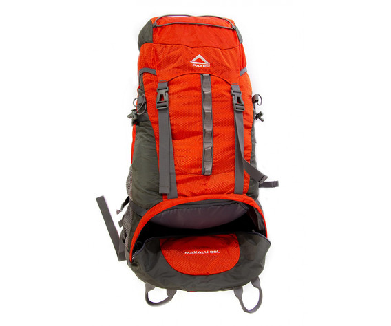 Фото: “Рюкзак туристический PAYER Makalu 80L, оранжевый”, купить в интернет магазине