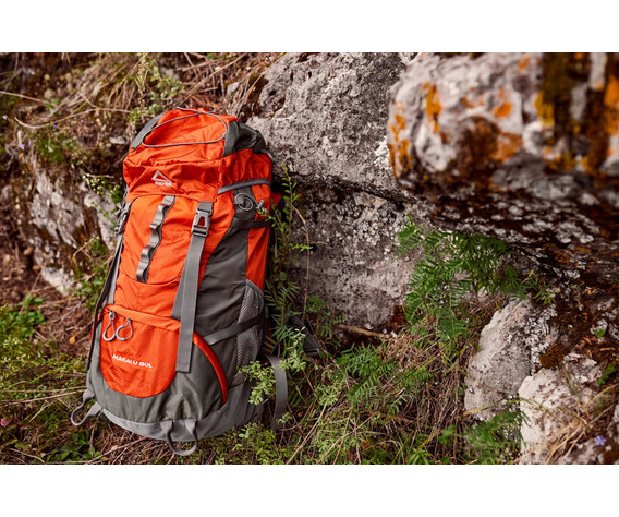 Фото: “Рюкзак туристический PAYER Makalu 80L, оранжевый”, купить в интернет магазине