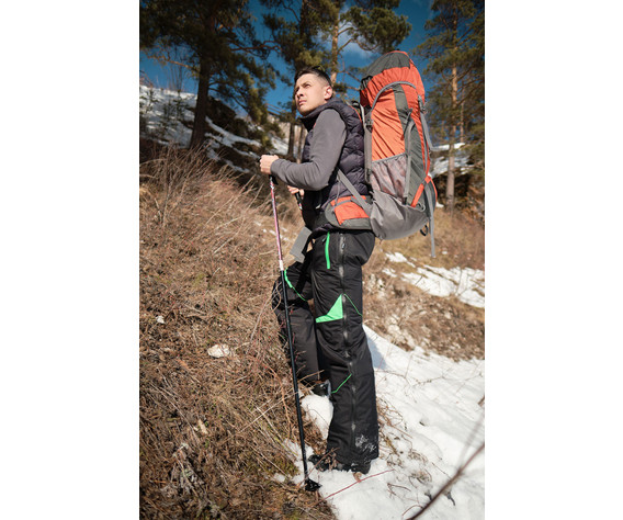 Фото: “Рюкзак туристический PAYER Makalu 80L, оранжевый”, купить в интернет магазине