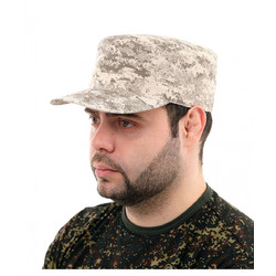 Фото: “Кепка на застежке, рип-стоп, белая цифра”, купить в интернет магазине