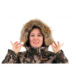 Фото: “Куртка женская с мехом Кобра, алова, кобра”