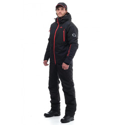 Фото: “Костюм с вышивкой Магеллан, нейлон, черно-красный”, купить в интернет магазине