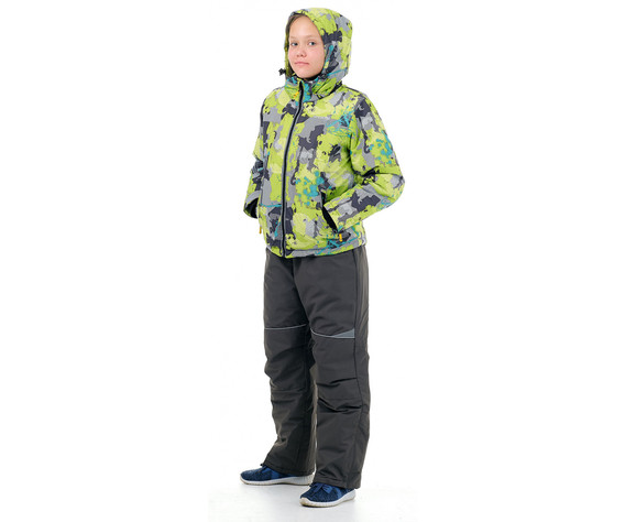 Фото: “Куртка детская Мегаполис, таслан добби, салатовый”, купить в интернет магазине