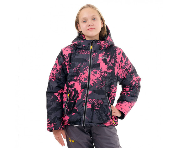 Фото: “Куртка детская Мегаполис, таслан добби, фуксия”, купить в интернет магазине