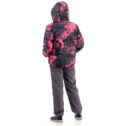 Фото: “Куртка детская Мегаполис, таслан добби, фуксия”