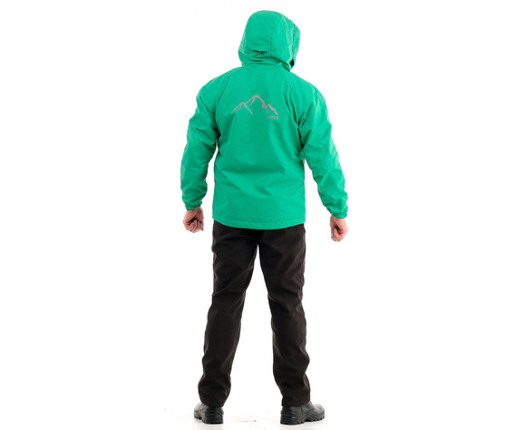 Фото: “Ветровка Муссон, таслан, зеленая”, купить в интернет магазине