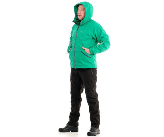 Фото: “Ветровка Муссон, таслан, зеленая”, купить в интернет магазине