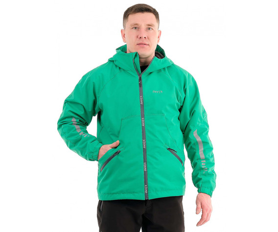 Фото: “Ветровка Муссон, таслан, зеленая”, купить в интернет магазине