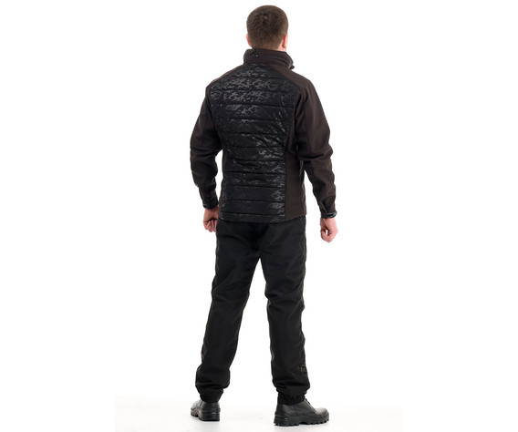 Фото: “Куртка Рига, таслан, черный кмф”, купить в интернет магазине