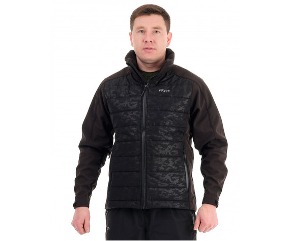 Фото: “Куртка Рига, таслан, черный кмф”, купить в интернет магазине