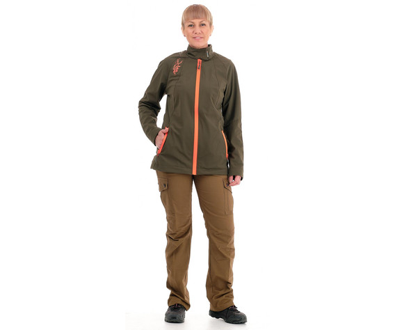 Фото: “Ветровка женская Сити, тармак, хаки”, купить в интернет магазине
