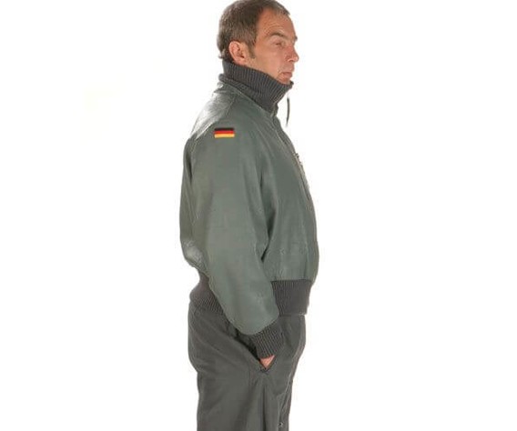 Фото: “Куртка лётная кожаная BW Б/У”, купить в интернет магазине