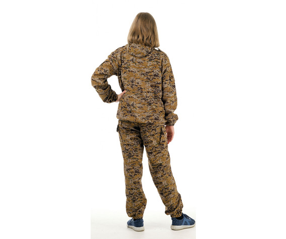 Фото: “Костюм детский Спецназ, рип-стоп, коричневая цифра”, купить в интернет магазине