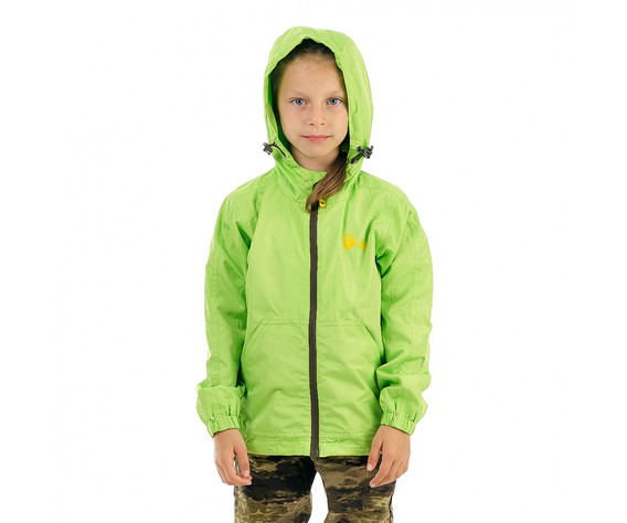 Фото: “Куртка детская Трэвел, дюспа, салатовый”, купить в интернет магазине
