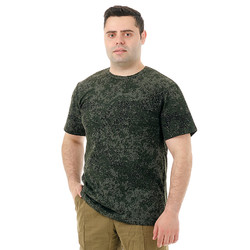 Фото: “Футболка, кулирка, цифра темный хаки”, купить в интернет магазине