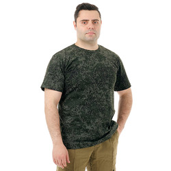 Фото: “Футболка, кулирка, цифра темный хаки”