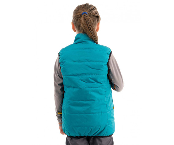 Фото: “Жилет детский Хамелеон, дюспа, бирюза”, купить в интернет магазине