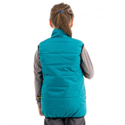 Фото: “Жилет детский Хамелеон, дюспа, бирюза”