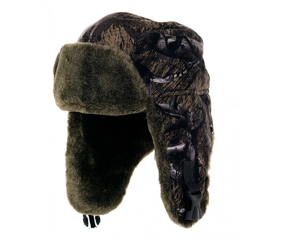 Фото: “Шапка-ушанка Умка, алова, темная ветка”, купить в интернет магазине