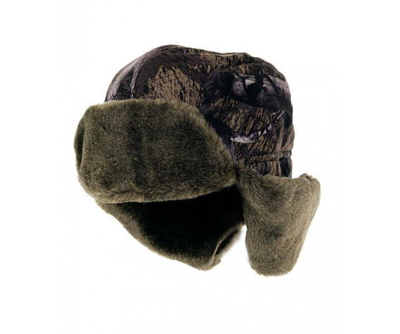 Фото: “Шапка-ушанка Умка, алова, темная ветка”, купить в интернет магазине
