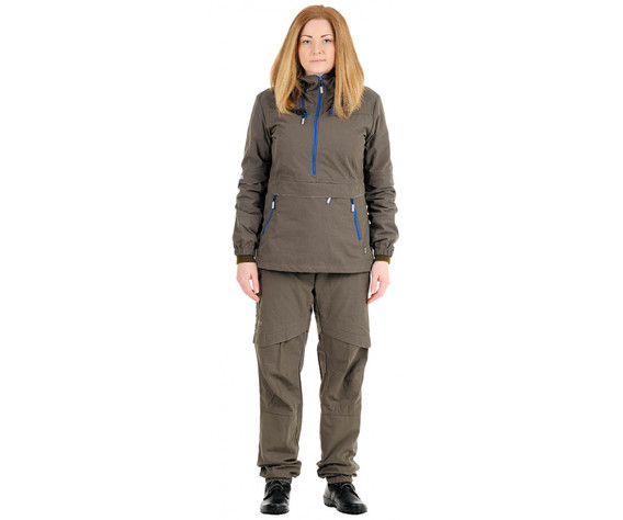 Фото: “Костюм женский Элит Барьер NEW, смесовая, олива/синяя”, купить в интернет магазине