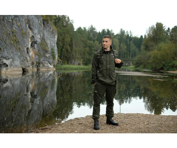 Фото: “Костюм Эльбрус, хлопок, хаки”, купить в интернет магазине