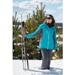 Фото: “Куртка женская Vega -15, таслан добби, синий”