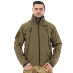 Фото: “Куртка Альфа, софт-шелл, хаки”, купить в интернет магазине