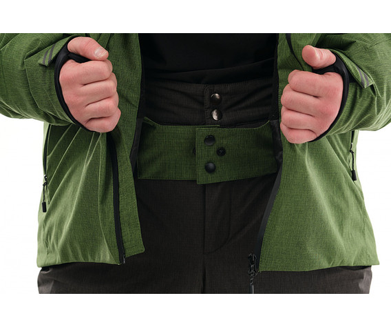 Фото: “Костюм Аргус, плащевая, зеленый/серый”, купить в интернет магазине