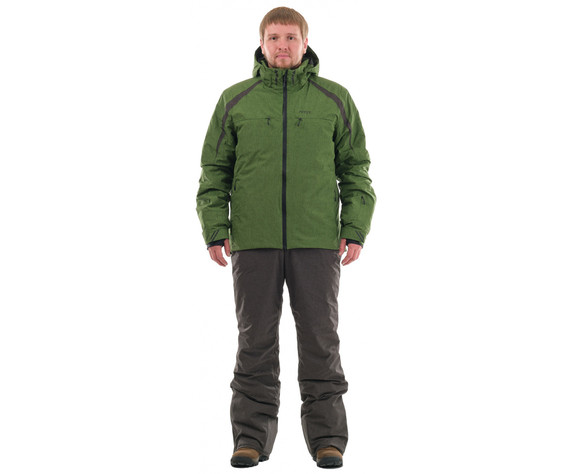 Фото: “Костюм Аргус, плащевая, зеленый/серый”, купить в интернет магазине